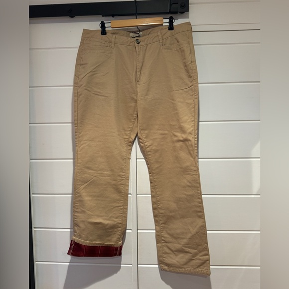 Flannel lined pants - Picture 2 of 11